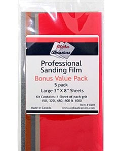 Film de ponçage professionnel Alpha Abrasives 201