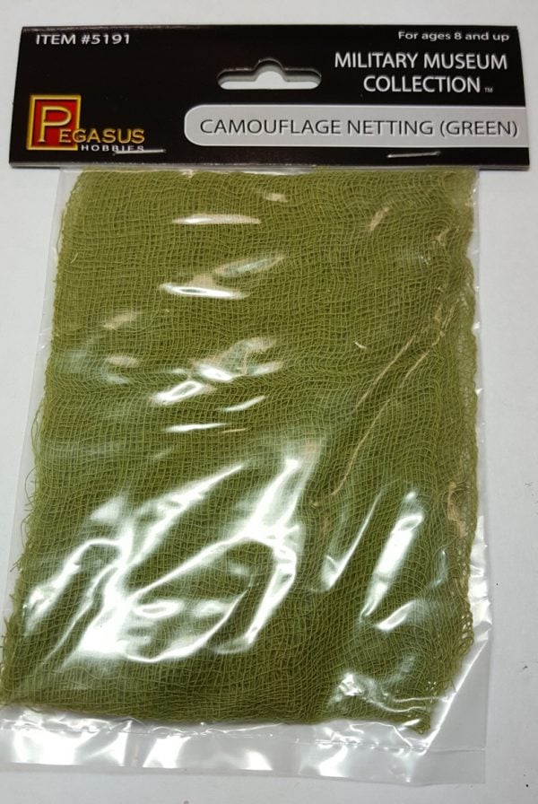Pegasus Hobbies Green Camouflage Netting 5191