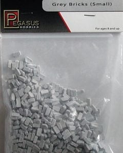 Pegasus Hobbies Grey Bricks Small 5198