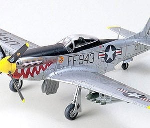 Tamiya N.A. F-51 Mustang Korean War 1:72 Scale Model Kit 60754