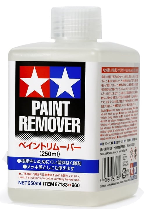Tamiya Paint Remover 250m 87183