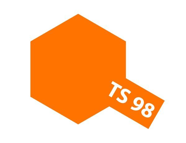 Peinture en aérosol Tamiya TS98 TS-98 Orange pur