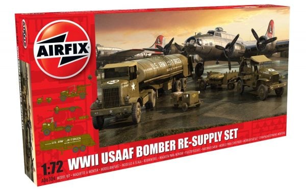 Airfix WWII USAAF 8th Air Force Bomber Resupply Set 1:72 A06304