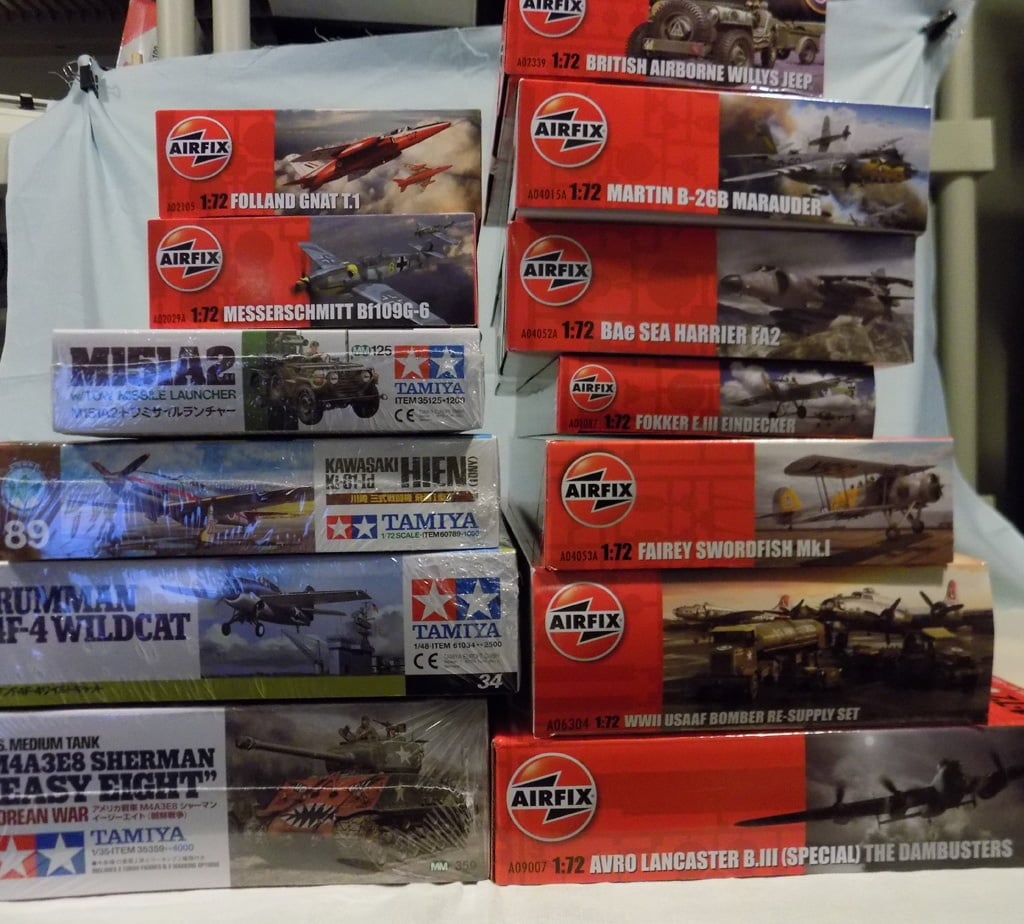 New Airfix and Tamiya Kits Now at Sunward Hobbies • Canada's largest