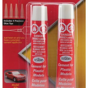 Testors Testors Ciment Plastique Pack Économique 3509C 3509