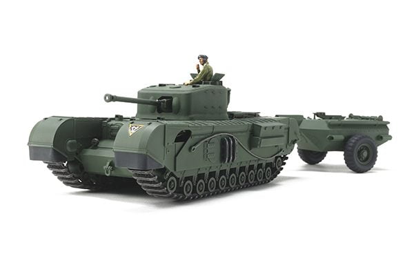 Tamiya Char Britannique Churchill Mk.VII Crocodile 1/48 32594