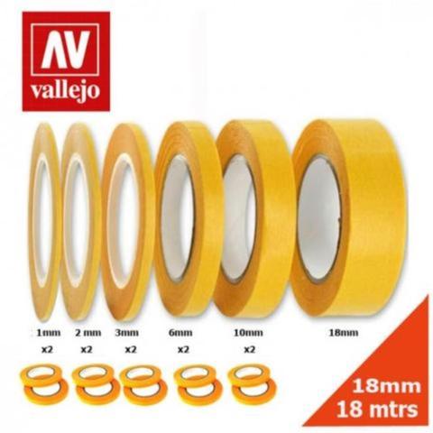 vallejo masking tape line