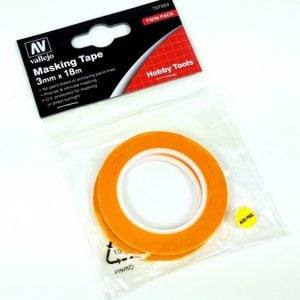 Vallejo Masking Tape 3mm Twin Pack T07004