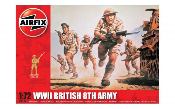 Airfix WWII British 8th Army 1:76 A00709