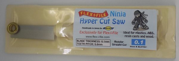Ninja Hyper Cut Scie Plastique ABS Résine Bois Coupe Droite Régulière AL0163