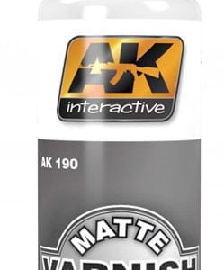 AK Interactive Acrylic MATTE VARNISH 60ml AKI 190