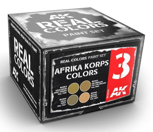 AK Interactive Afrika Korps Colors Set RCS003