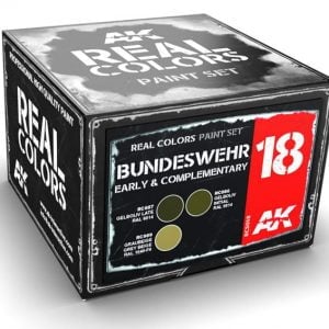 AK Interactive Bundeswehr Early and Complementary Colors Set RCS018
