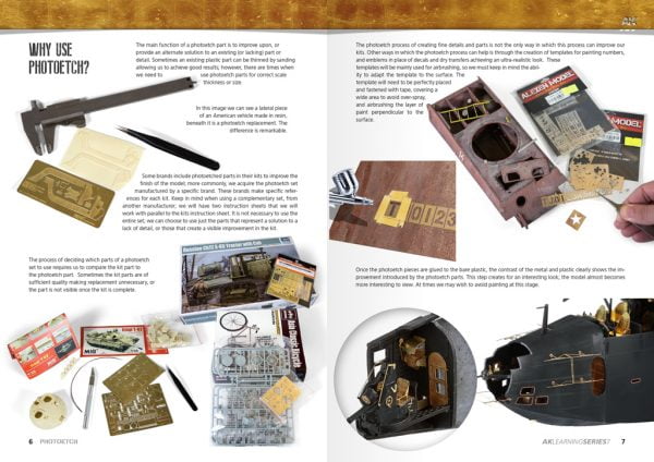 AK Interactive PHOTOETCHED PARTS Learning Series 07 AKI 244