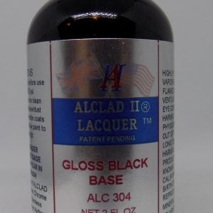 Alclad II Gloss Black Base 2 oz ALC 304