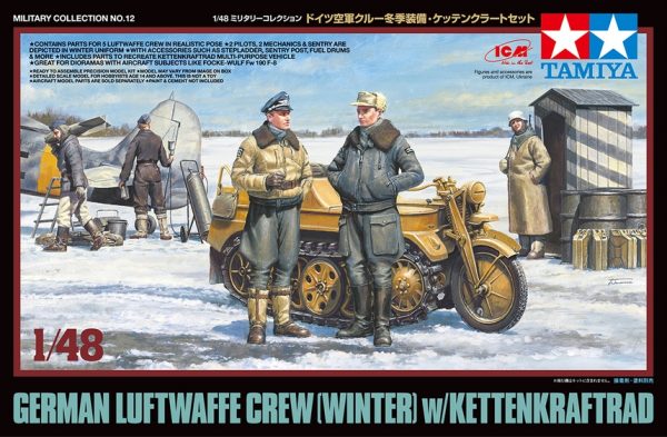 Tamiya 1/48 Luftwaffe Crew Winter 32412