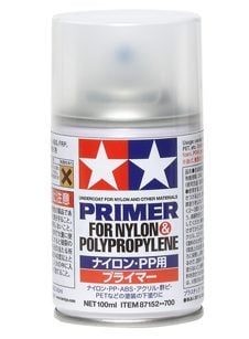 Tamiya Primer for Nylon and Polypropylene 87152 • Canada's largest  selection of model paints, kits, hobby tools, airbrushing, and crafts with  online shipping and up to date inventory.