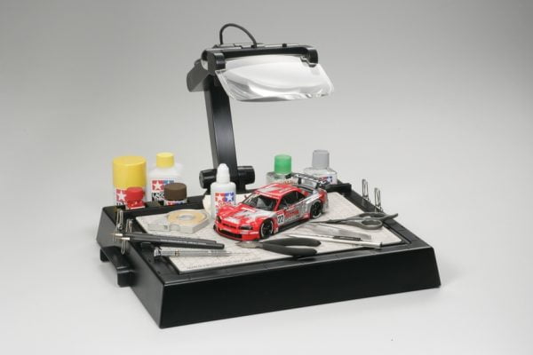 Tamiya Work Station With Magnifying Lens 74064