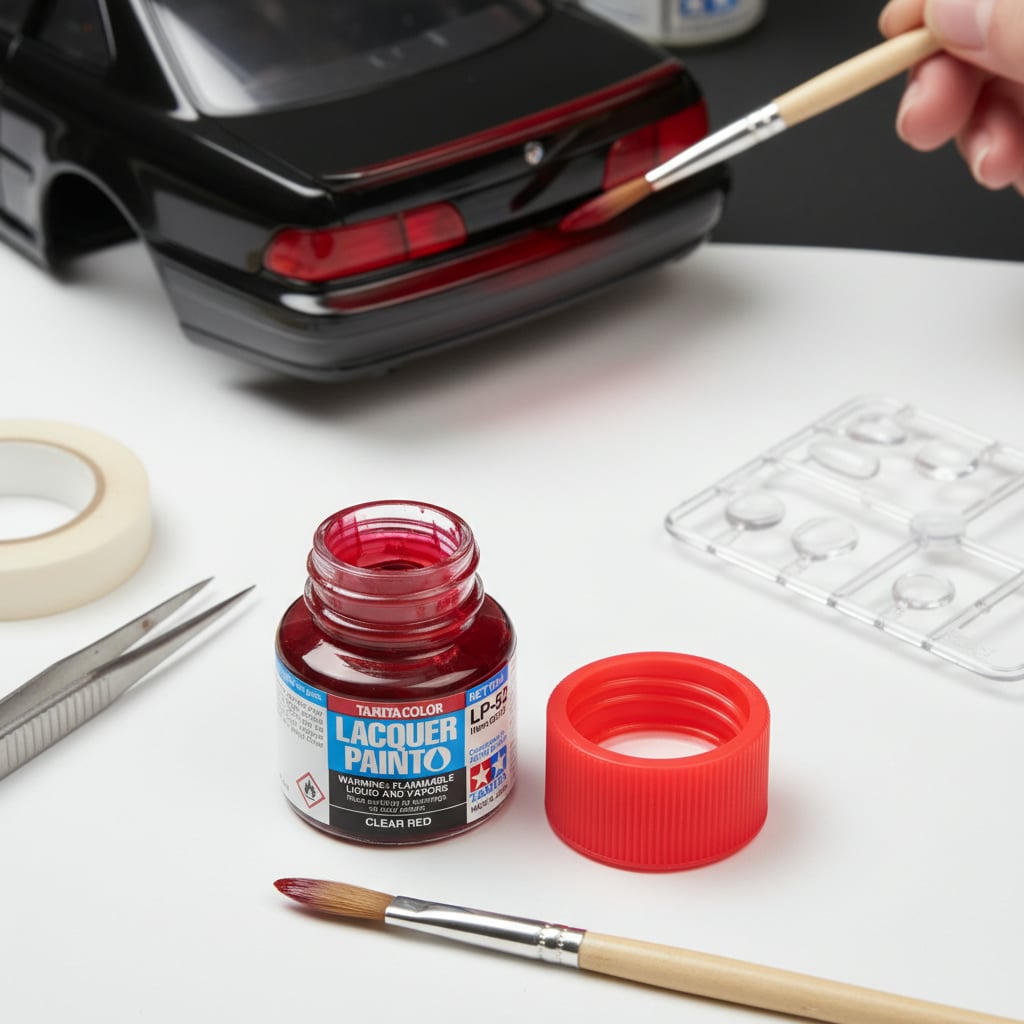 Tamiya Lacquer Paint 82152 LP-52 LP52 Clear Red