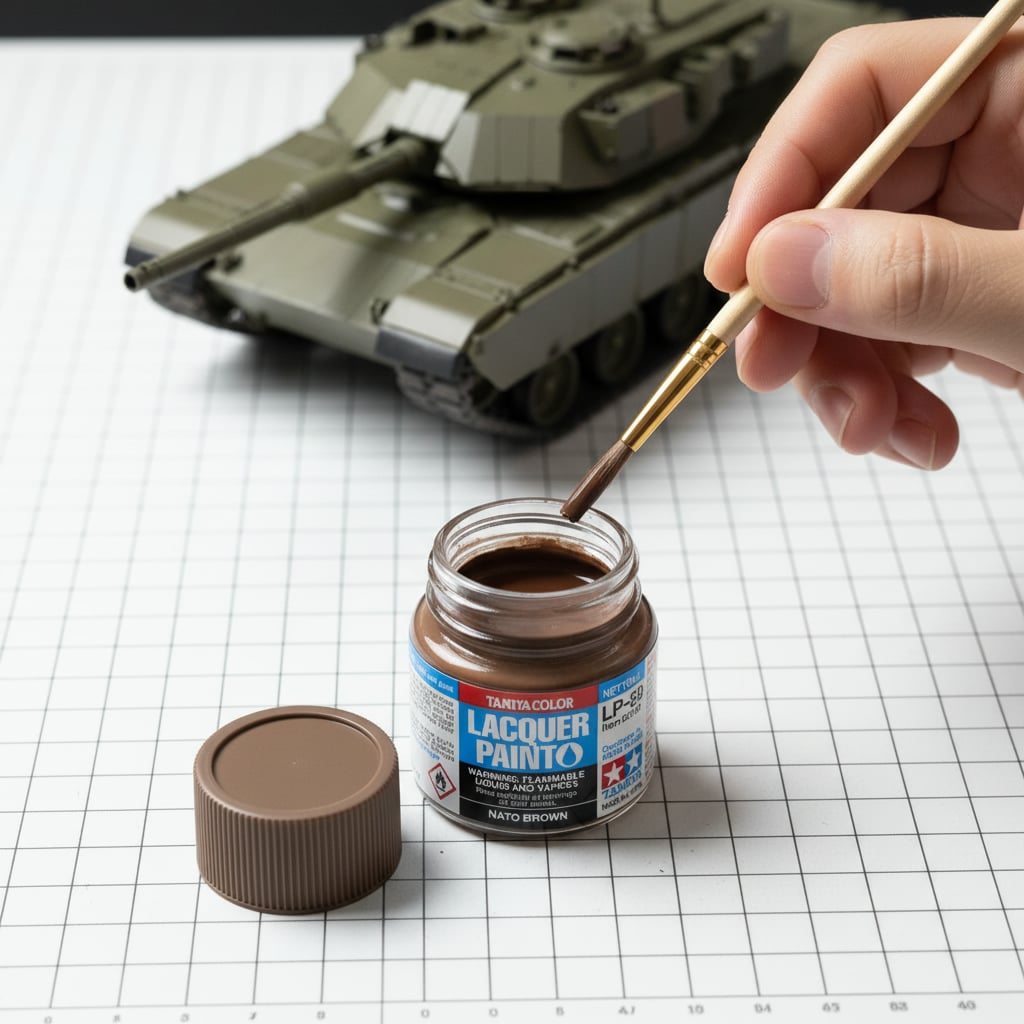 Tamiya Lacquer Paint 82159 LP-59 LP59 NATO Brown