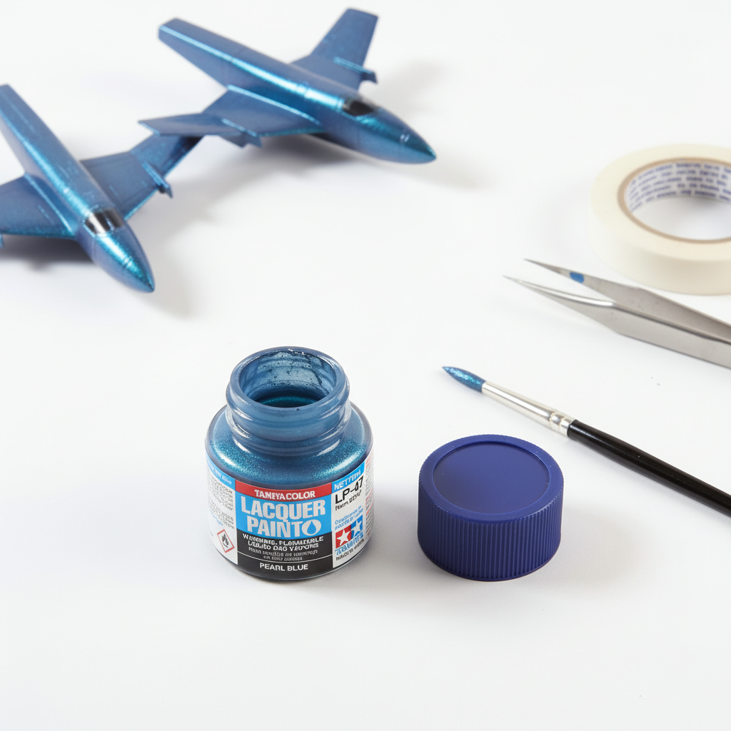 Tamiya Lacquer Paint 82147 LP-47 LP47 Pearl Blue