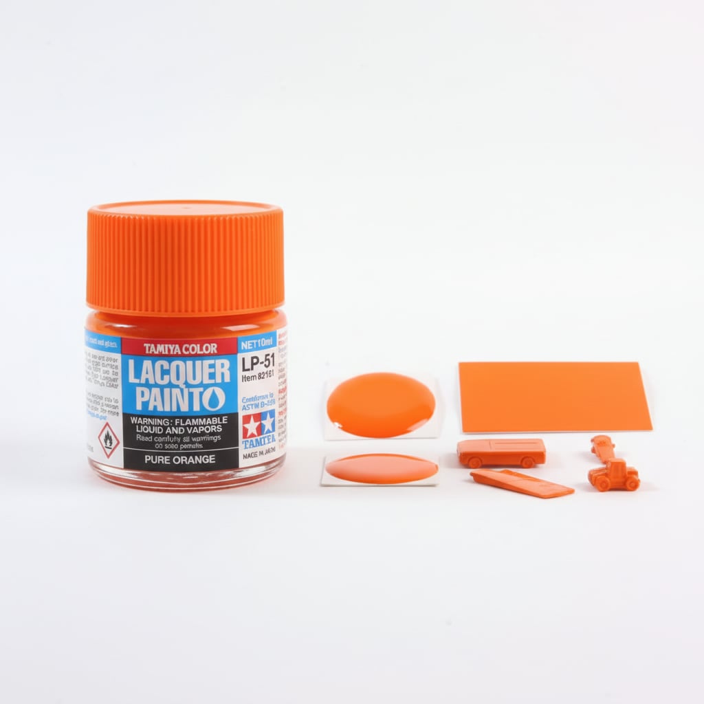 Tamiya Lacquer Paint 82151 LP-51 LP51 Pure Orange