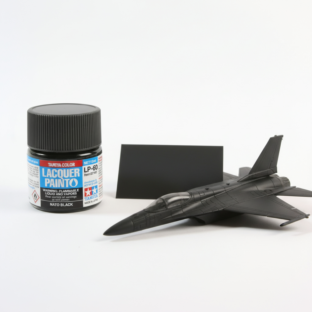 Tamiya Lacquer Paint 82160 LP-60 LP60 NATO Black