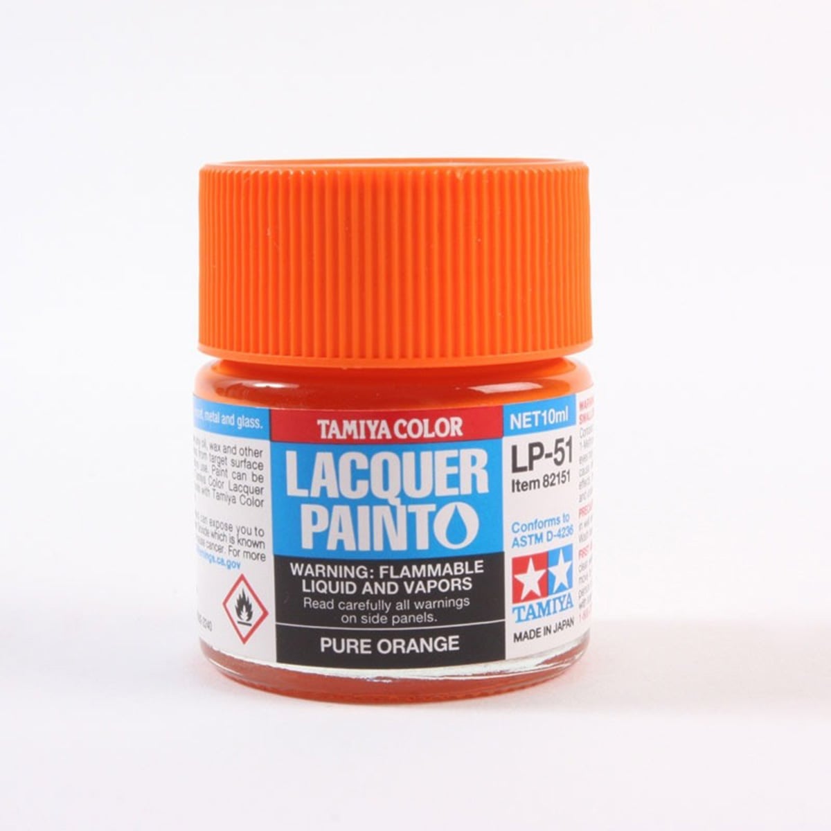 Tamiya Lacquer Paint 82151 LP-51 LP51 Pure Orange