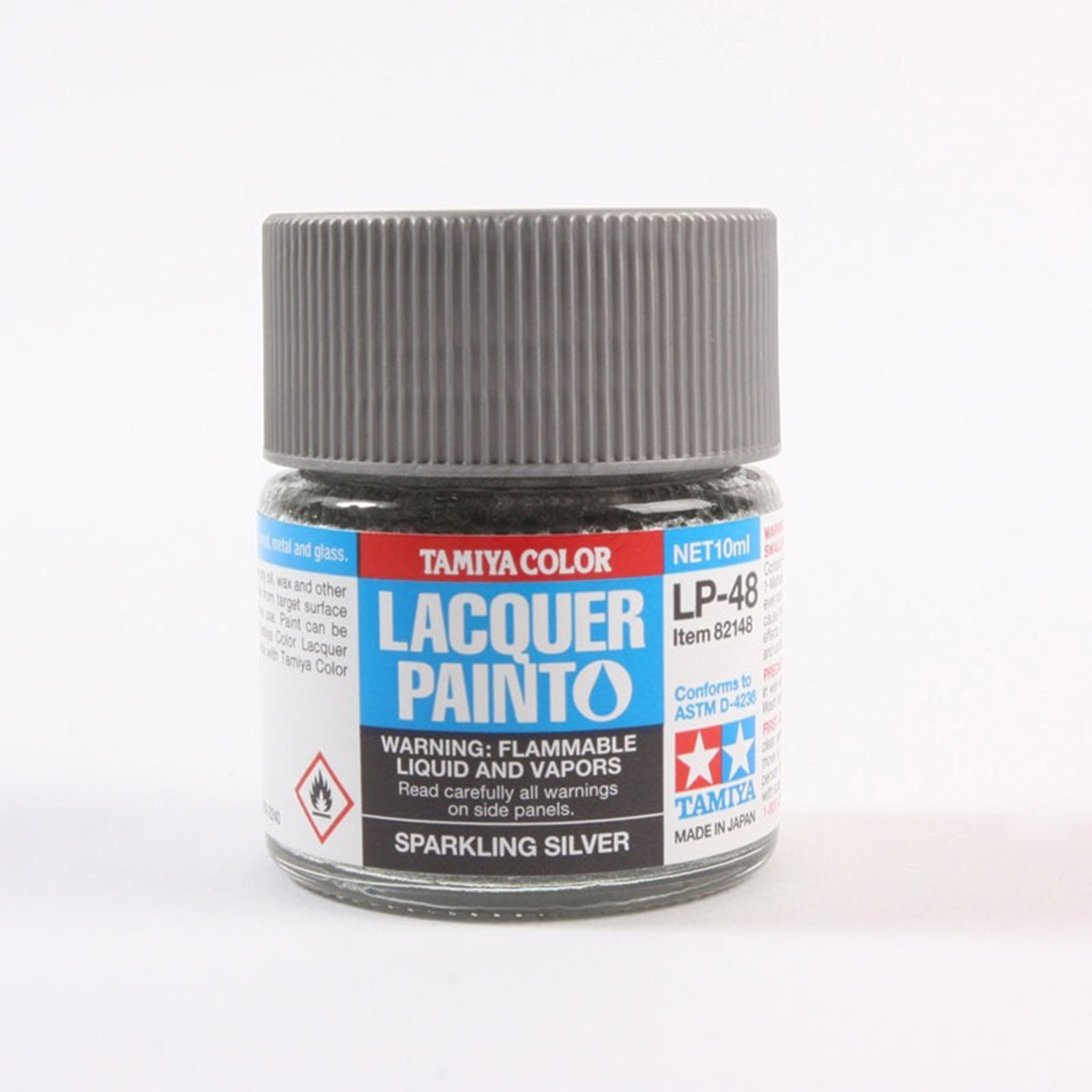 Tamiya Lacquer Paint 82148 LP-48 LP48 Sparkling Silver