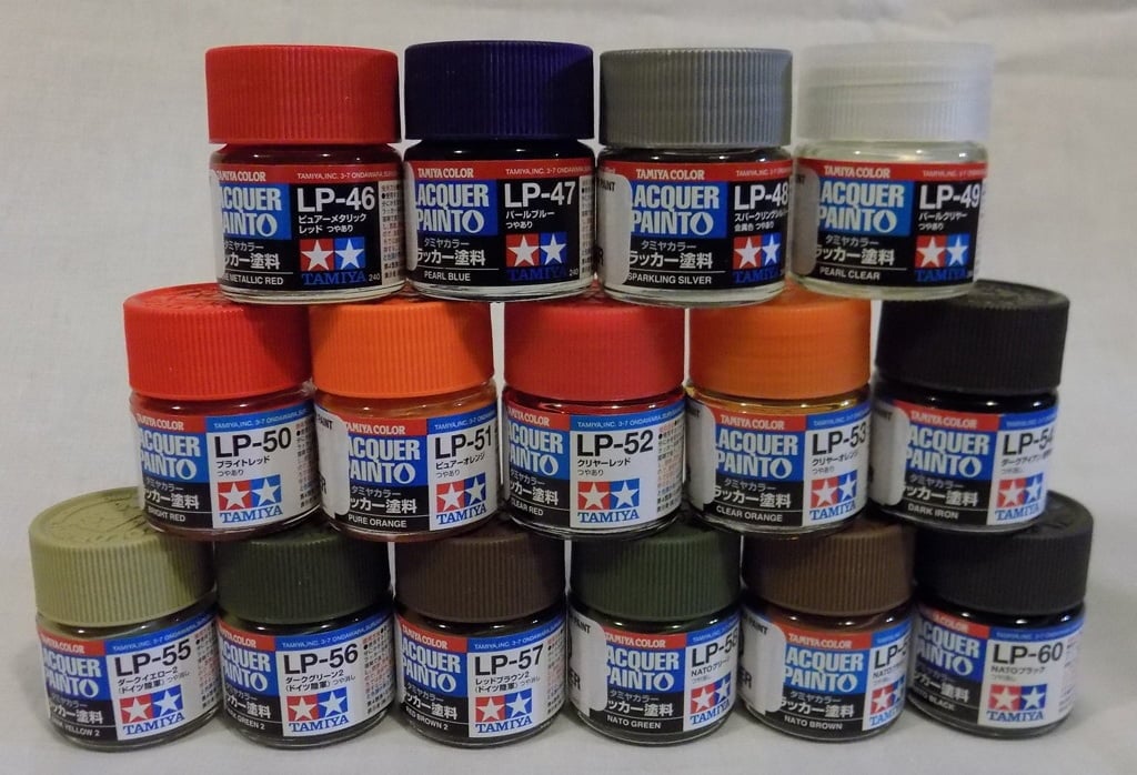 Even More 15 Additional Tamiya Lacquer Paint now Available at Sunward Hobbies