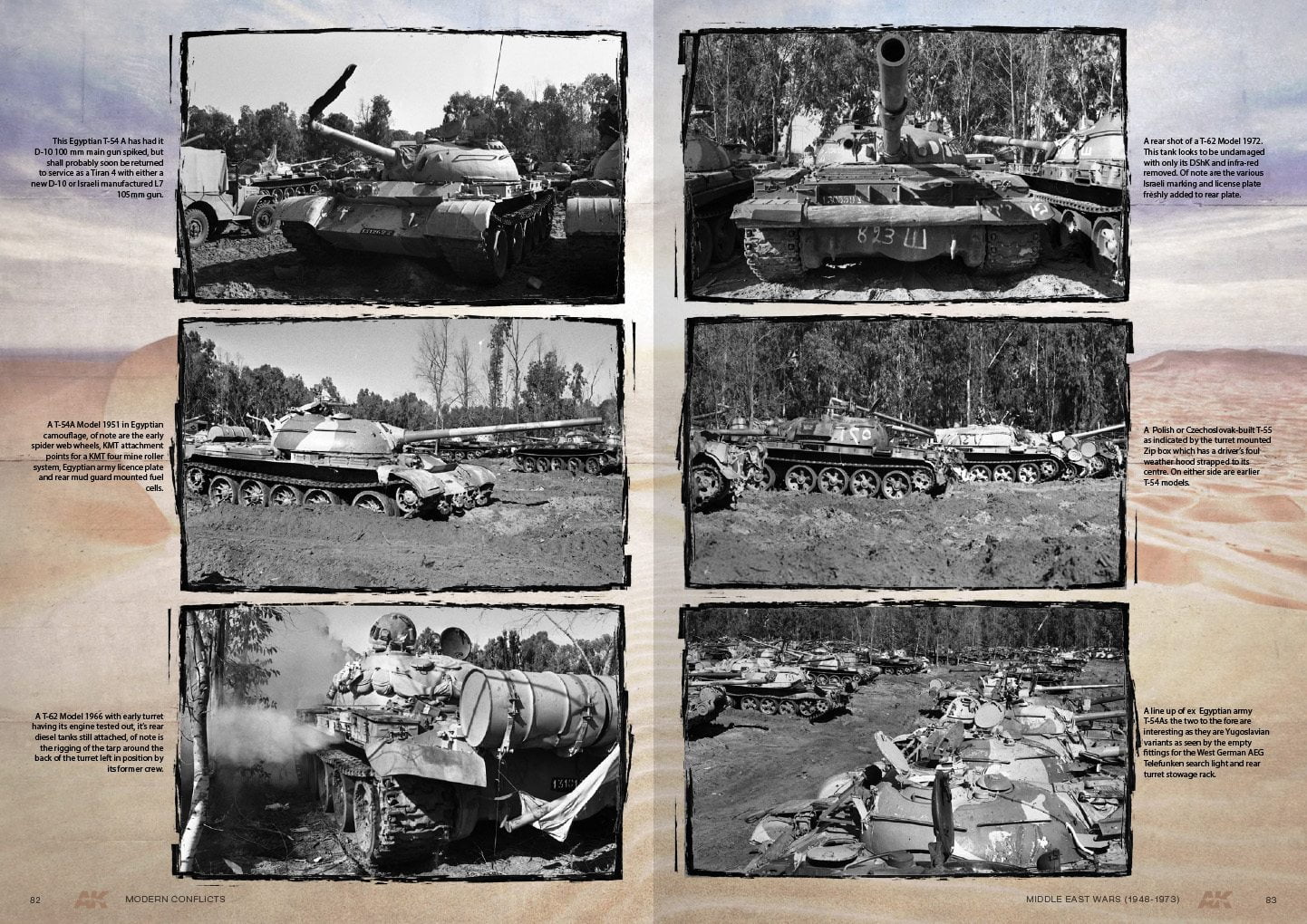 AK Interactive Middle East Wars 1948-1973 Volume 1 Profile Guide AKI ...