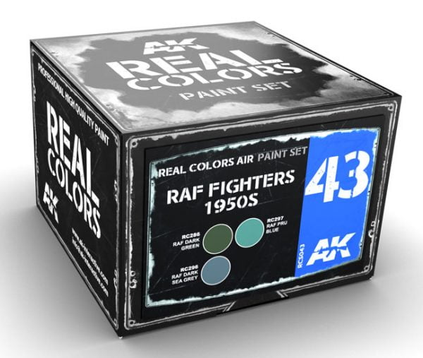 AK Interactive RAF Fighters 1950s Paint Set RCS043