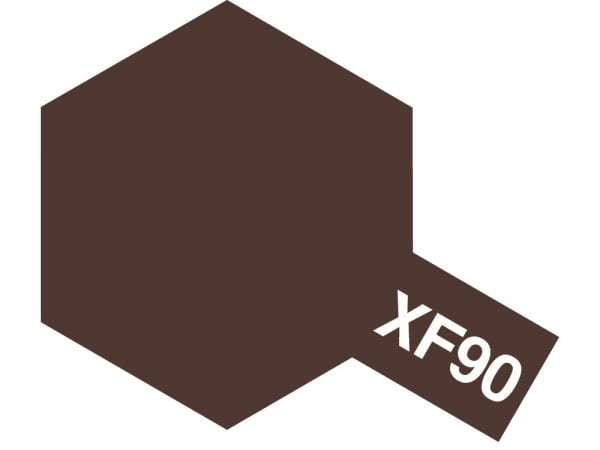 Tamiya Acrylic Paints XF-90 XF90 81790 Red Brown 2