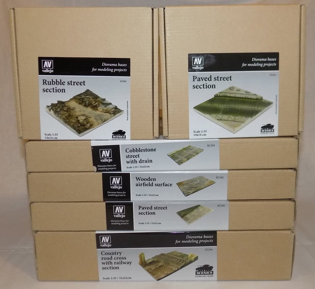 Vallejo Diorama Scenes Now at Sunward Hobbies