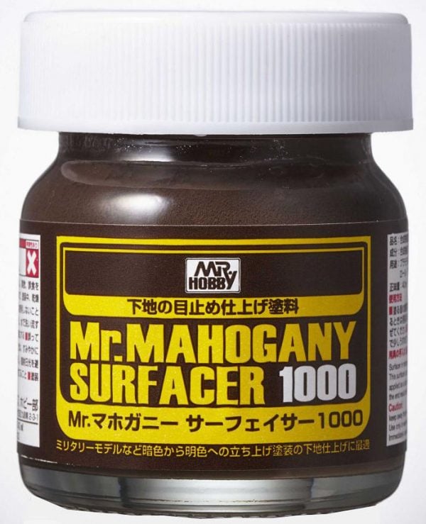 Mr Surfacer 1000 Mahogany by Mr Hobby Gunze 40ml GUZ-SF290 SF290