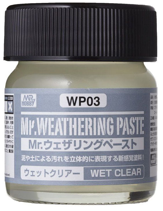 Mr Weathering Paste Wet Clear WP03