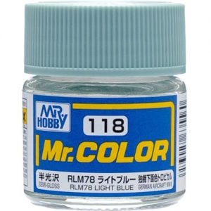 C118 RLM78 Bleu clair semi-brillant