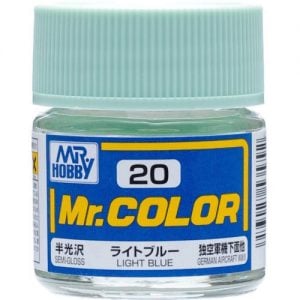 C20 Bleu clair semi-brillant