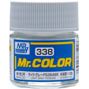 C338 Gris clair FS36495 Semi-brillant