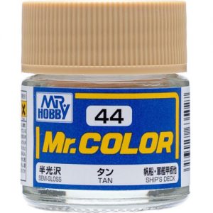 Mr Color Paint Ship Line Paint C44 Tan SemiGloss