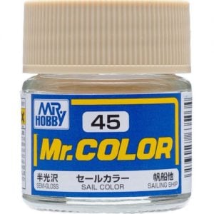 Mr Color Paint Ship Line Paint C45 Sail Color SemiGloss