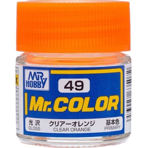 C49 Clear Orange Gloss
