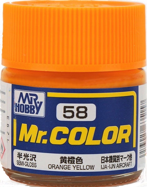 C58 Orange Yellow SemiGloss