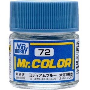 C72 Intermédiaire Bleu Semi-Lustré