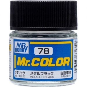 C78 Métal Noir Métallisé