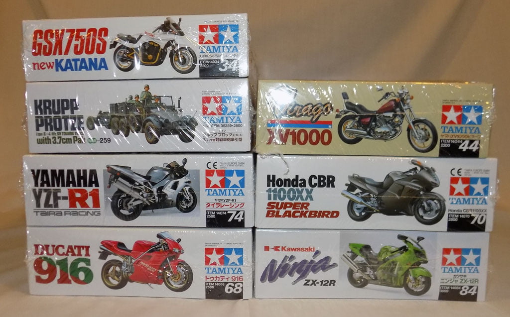 Tamiya Motorbike Kits Now Available at Sunward Hobbies