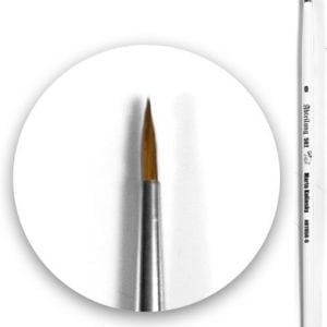 Marta kolinsky Brush Round 0 by Abteilung 502 ABT850-0