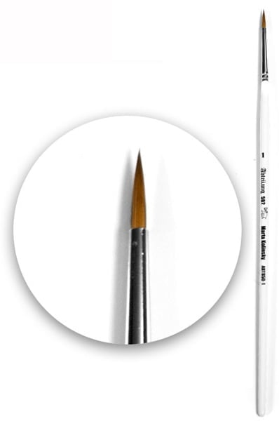 Marta Kolinsky Brush Round 1 by Abteilung 502 ABT850-1