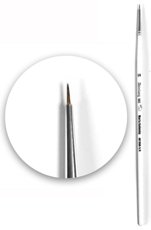 Marta Kolinsky Brush Round 5/0 by Abteilung 502 ABT8505/0 • Canada's
