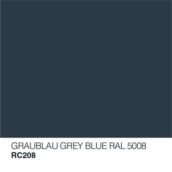 RC208 Graublau-Grey Blue RAL 5008